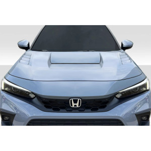 2022-2025 Honda Civic Duraflex Suzuka Hood - 1 Piece - image 1