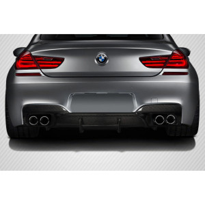 2011-2019 BMW 6 Series F06 F12 F13 Carbon Creations Sceptre Rear Diffuser - 3 Pieces - image 1