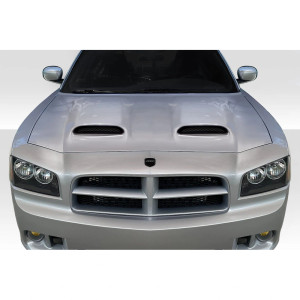 2006-2010 Dodge Charger Redeye Look Hood - 1 Piece - image 1