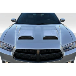 2011-2014 Dodge Charger Redeye Look Hood - 1 Piece - image 1