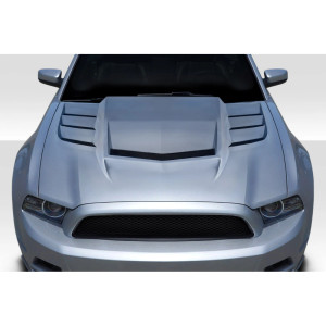 2013-2014 Ford Mustang Interceptor Hood - 1 Piece - image 1