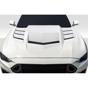 2018-2023 Ford Mustang Duraflex Interceptor Hood - 1 Piece - image 1 2018-2023 Ford Mustang Duraflex Interceptor Hood - 1 Piece - image 1
