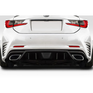 2015-2022 Lexus RC-F Duraflex Downforce Aero Rear Diffuser - 1 Piece - image 1