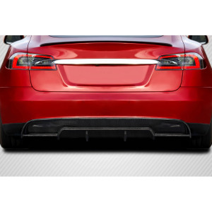 2012-2015 Tesla Model S Carbon Creations Energon Rear Diffuser - 1 Piece - image 1