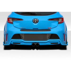 2019-2025 Toyota Corolla Hatchback Duraflex Kora Rear Diffuser - 1 Piece - image 1