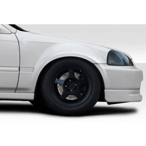 1996-1998 Honda Civic Duraflex K Spec Front Fenders (+50MM) - 2 Pieces - image 1 1996-1998 Honda Civic Duraflex K Spec Front Fenders (+50MM) - 2 Pieces - image 1