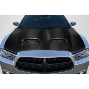 2011-2014 Dodge Charger Redeye Look Hood - 1 Piece - image 1