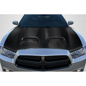 2011-2014 Dodge Charger Redeye Look Carbon Fiber Hood - image 1