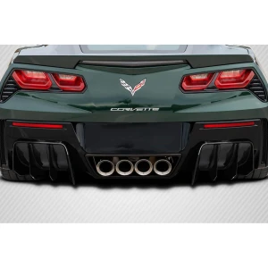 2014-2019 Chevrolet Corvette GTR Carbon Fiber Rear Lip - image 1