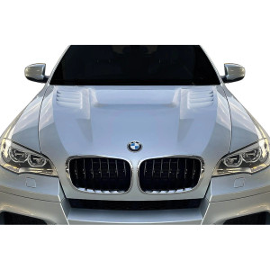 2008-2014 BMW X6M E71 E72 AF-1 Hood (GFK) - 1 Piece (S) - image 1