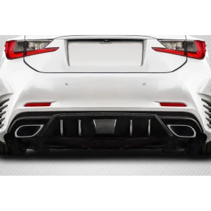 2015-2019 Lexus RC-F Downforce Aero Rear Diffuser - 1 Piece - image 1