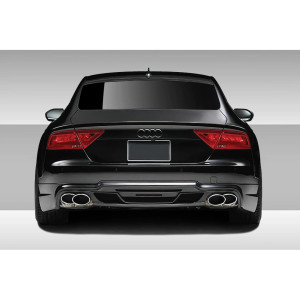 2012-2015 Audi A7 C7 Eros Version 1 Rear Lip Under Air Dam Spoiler - 1 Piece - image 1