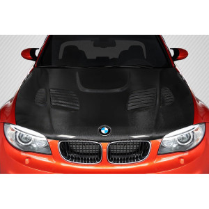 2008-2013 BMW 1 Series M Coupe E82 E88 Carbon Creations GTR Hood - 1 Piece - image 1 2008-2013 BMW 1 Series M Coupe E82 E88 Carbon Creations GTR Hood - 1 Piece - image 1