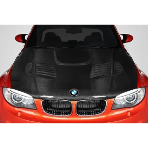 2008-2013 BMW 1 Series GTR Carbon Fiber Hood - image 1