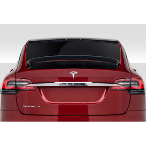 2016-2023 Tesla Model X Duraflex High Kick Rear Wing Spoiler - 1 Piece - image 1 2016-2023 Tesla Model X Duraflex High Kick Rear Wing Spoiler - 1 Piece - image 1