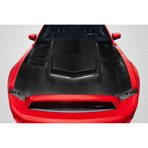 2013-2014 Ford Mustang Interceptor Hood - 1 Piece - image 1