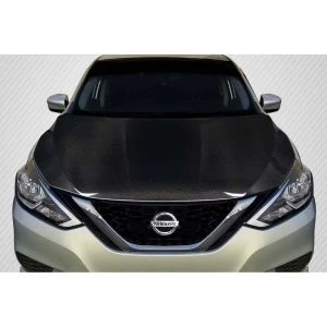 2017-2019 Nissan Sentra OEM Look Carbon Fiber Hood - image 1