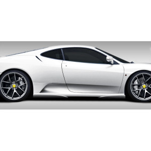 2005-2009 Ferrari F430 Eros Version 1 Side Skirt Add On - 4 Piece - image 1