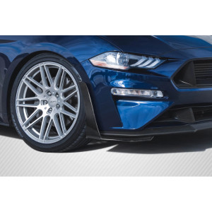 2018-2023 Ford Mustang Carbon Creations Z1 Front Lip Spoiler Air Dam - 2 Pieces ( Performance model ) - image 1 2018-2023 Ford Mustang Carbon Creations Z1 Front Lip Spoiler Air Dam - 2 Pieces ( Performance model ) - image 1