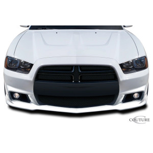 2011-2014 Dodge Charger Polyurethane SRT Look Front Bumper - 1 Piece (S) - image 1