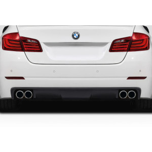 2011-2016 BMW 5 Series F10 4DR Duraflex Wave Rear Diffuser - 1 Piece - image 1