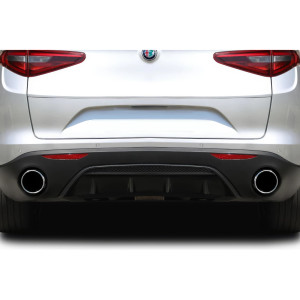 2017-2023 Alfa Romeo Stelvio Duraflex Silkstreak Rear Diffuser - 1 Piece - image 1 2017-2023 Alfa Romeo Stelvio Duraflex Silkstreak Rear Diffuser - 1 Piece - image 1