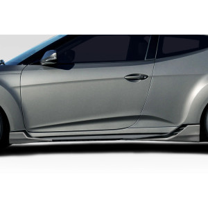2012-2017 Hyundai Veloster Turbo Minda Side Skirt Rocker Panel Splitters - 4 Pieces (S) - image 1