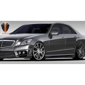2010-2016 Mercedes E Class W212 Eros Version 1 Side Skirts Rocker Panels - 2 Piece - image 1