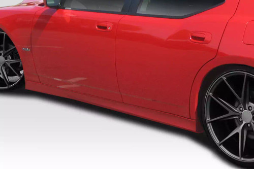 2006-2010 Dodge Charger Duraflex Hellcat Look Side Skirts 2 Piece