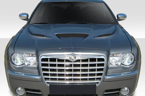 2005-2010 Chrysler 300 300c Duraflex Hellcat Look Hood 1 Piece