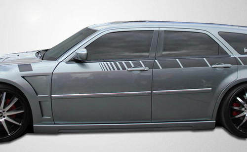 2005-2010 Dodge Magnum Chrysler 300 300C Couture Urethane Luxe Side Skirts Rocker Panels 2 Piece