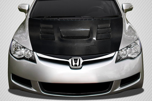 2006-2011 JDM Honda Civic 4DR Carbon Creations DriTech Supremo Hood 1 Piece