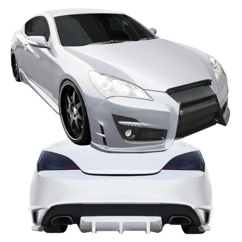 2010-2012 Hyundai Genesis Coupe 2DR Duraflex TP-R Body Kit 6 Piece