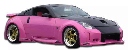 2003-2008 Nissan 350Z Z33 2DR Duraflex Vader 3 Wide Body Kit 9 Piece