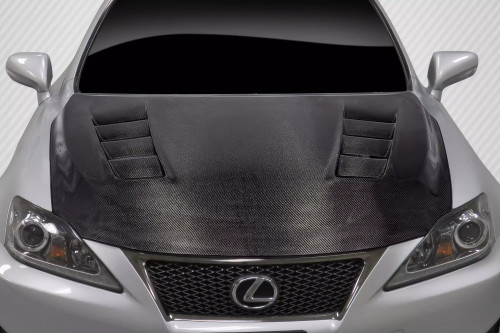 2008-2014 Lexus IS-F Carbon Creations TS-2 Hood - 1 Piece - image 1