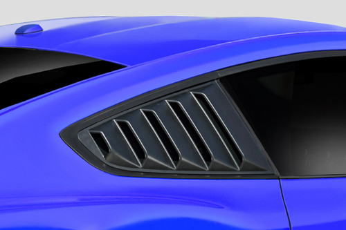 2015-2020 Ford Mustang Duraflex KT Window Scoops 2 Piece