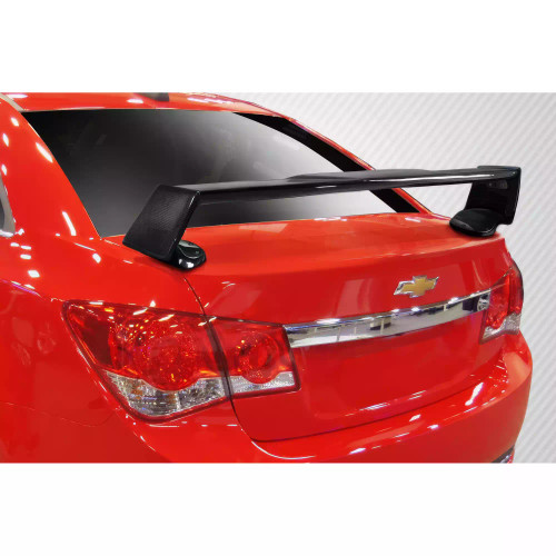 2011-2015 Chevrolet Cruze Carbon Creations QTM Wing Spoiler 3 Piece