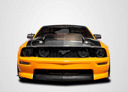 2005-2009 Ford Mustang Carbon Creations 2.5 Inch Cowl Hood 1 Piece