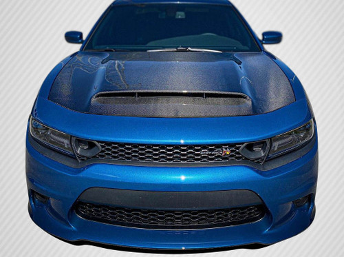 2015-2021 Dodge Charger Carbon Creations Demon Look Hood 1 Piece