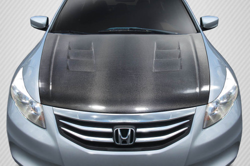 2008-2012 Honda Accord 4DR Carbon Creations TS-1 Hood 1 Piece