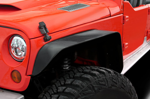2007-2018 Jeep Wrangler JK Carbon Creations Rugged Front Fenders 2 Piece