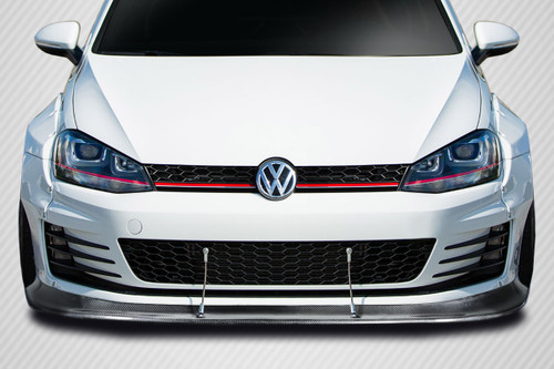 2015-2021 Volkswagen Golf / GTI Carbon Creations TKO RBS Front Lip Under Spoiler 1 Piece
