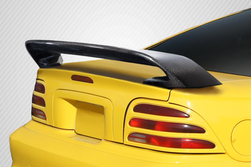 1994-1998 Ford Mustang Carbon Creations GT350 Look Rear Wing Spoiler 1 Piece
