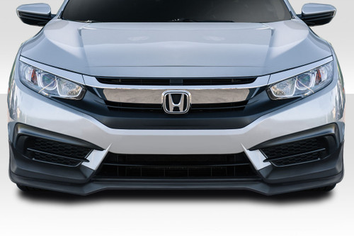 2016-2018 Honda Civic 2DR 4DR Duraflex Type M Front Lip Under Spoiler 1 Piece