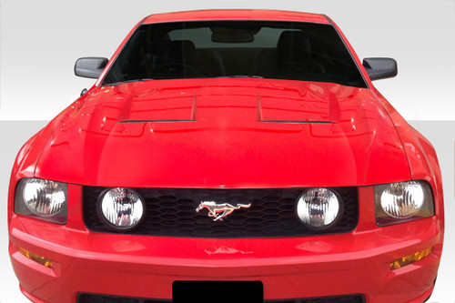 2005-2009 Ford Mustang Duraflex CVX Hood 1 Piece