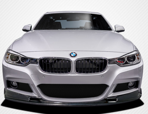 2012-2018 BMW 3 Series F30 M Sport Carbon Creations Eros Version 1 Front Lip Under Air Dam Spoiler 1 Piece