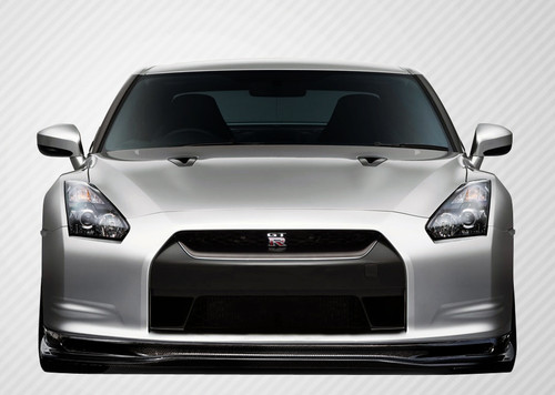 2009-2011 Nissan GT-R R35 Carbon Creations Eros Version 5 Front Lip Under Spoiler Air Dam 1 Piece
