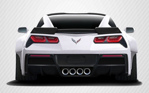 2014-2019 Chevrolet Corvette C7 Carbon Creations DriTech Gran Veloce Rear Diffuser- 1 Piece