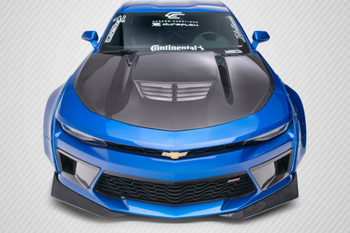 2016-2022 Chevrolet Camaro Carbon Creations DriTech Grid Hood 1 Piece
