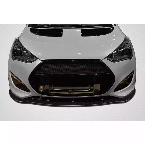 2012-2017 Hyundai Veloster Turbo Carbon Creations GT Racing Front Splitter 1 Piece